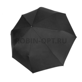 Зонт полный автомат мужской 3 сл., Три слона M5600, ручка крюк, 23"(58.5см)Х8к, , (диаметр),  г, , черный фото анонса