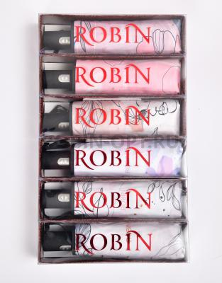 Зонт автомат женский 4 сл., ROBIN 4127, прямая ручка , 21.6"(55см)Х8к, эпонж 210т, 94 см(диаметр), 343 г, 6 расцветка, абстракция фото анонса