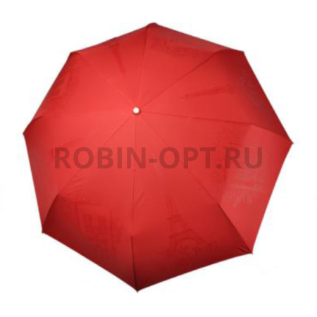 Зонт автомат женский 3 сл., Три слона L3898-A, прямая ручка , 23"(58.5см)Х8к, полиэстер, (диаметр),  г, , светящиеся города фото детальное