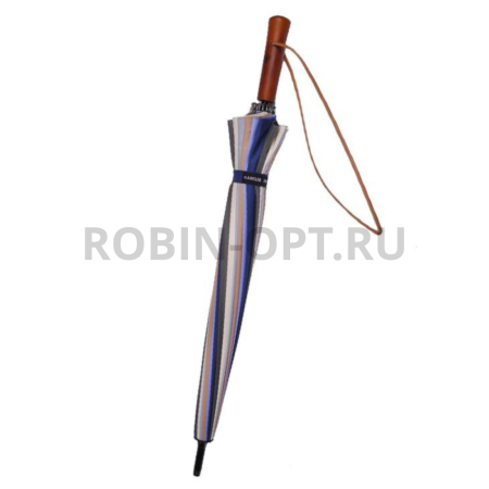 Зонт механический женский трость, Три слона L2240, прямая длинная ручка , 21.6"(55см)Х24к, полиэстер, (диаметр),  г, , разный цвет фото детальное