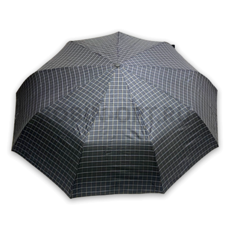 Зонт автомат мужской 3 сл., ROBIN 804, прямая длинная ручка , 27"(68см)Х9к, полиэстер, 118 см(диаметр), 578 г, 6 рассцветка, клетк фото детальное