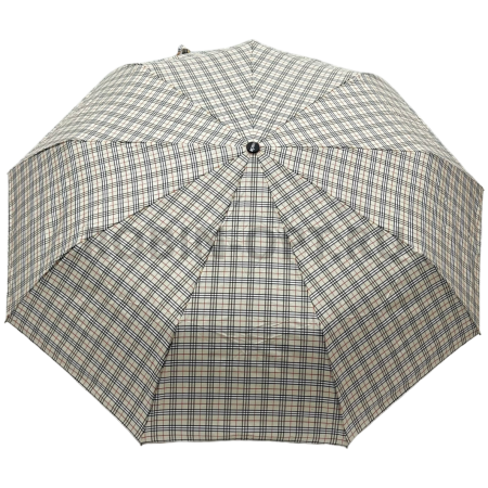 Зонт автомат женский 3 сл., ROBIN 3362, прямая ручка , 23"(58.5см)Х9к, эпонж 210т, 101 см(диаметр), 439 г, 3 рассцветка, клетка фото детальное