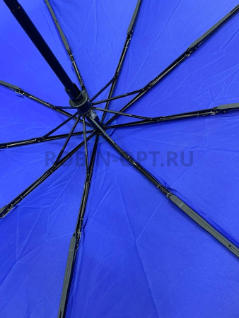 Зонт автомат женский 3 сл., ROBIN 3313, прямая ручка , 23"(58.5см)Х9к, эпонж, 100 см(диаметр), 455 г, , однотонный фото детальное