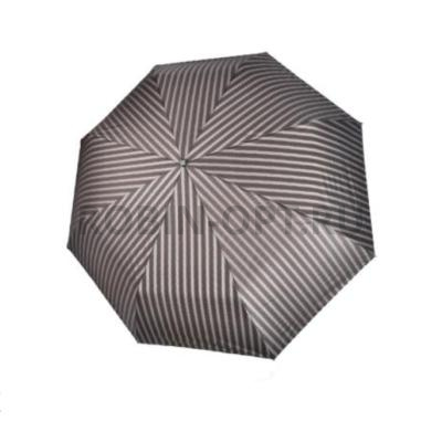 Зонт полный автомат мужской 3 сл., Три слона M7830-B, ручка крюк, 27.5"(70см)Х8к, эпонж, (диаметр),  г, , черный фото анонса