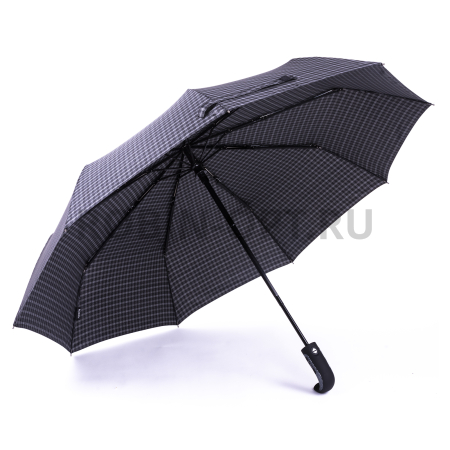 Зонт автомат мужской 3 сл., ROBIN 806, ручка полкрюк, 27"(68см)Х9к, полиэстер, 115 см(диаметр), 609 г, 6 рассцветка, клетка фото детальное