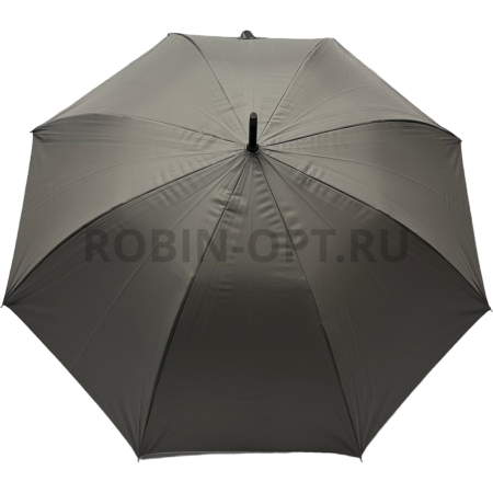 Зонт полуавтомат универсальный трость, FIABA 1002, ручка крюк, 23"(58.5см)Х8к, пленка, (диаметр),  г, , двухсторонний фото детальное