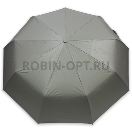 Зонт автомат женский 3 сл., DINIYA 3007, прямая ручка , 23"(58.5см)Х9к, кожа и эпонж, (диаметр),  г, , город фото детальное