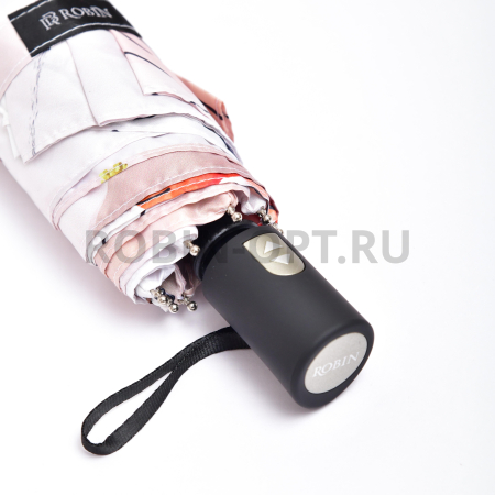 Зонт автомат женский 4 сл., ROBIN 4127, прямая ручка , 21.6"(55см)Х8к, эпонж 210т, 94 см(диаметр), 343 г, 6 расцветка, абстракция фото детальное