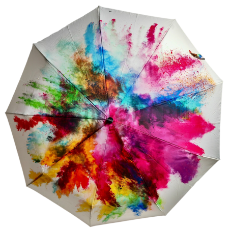Зонт автомат женский 3 сл., ROBIN 3320, прямая ручка , 23"(58.5см)Х9к, полиэстер, 100 см(диаметр), 466 г, 2 рассцветка, краски фото детальное