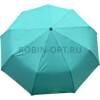 Зонт автомат женский 3 сл., ROBIN 3313, прямая ручка , 23"(58.5см)Х9к, эпонж, 100 см(диаметр), 455 г, , однотонный фото анонса