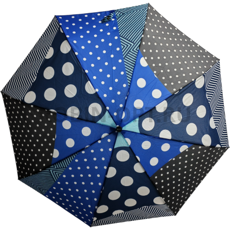 Зонт автомат женский 4 сл., ROBIN 4114, прямая ручка , 21.6"(55см)Х8к, эпонж 210т, 94 см(диаметр),  г, 6 рассцветка, абстракция фото детальное