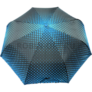 Зонт автомат женский 3 сл., DINIYA 221, прямая ручка , 23"(58.5см)Х9к, сатин, (диаметр),  г, , абстракция фото анонса