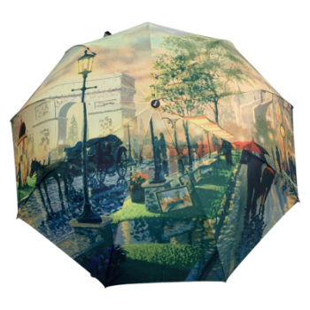 Зонт автомат женский 3 сл., Amore 540, прямая ручка , 23"(58.5см)Х9к, полиэстер, (диаметр),  г, , города фото анонса