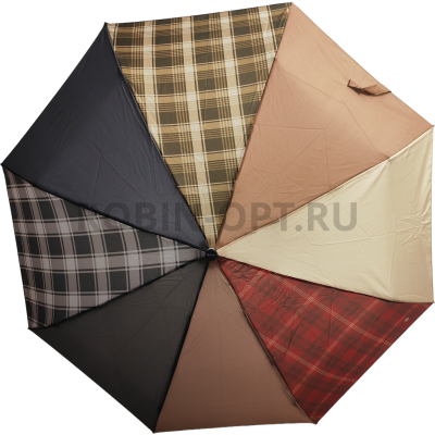 Зонт автомат женский 4 сл., ROBIN 4112, прямая ручка , 21.6"(55см)Х8к, эпонж 210т, 94 см(диаметр),  г, 6 рассцветка, абстракция фото анонса