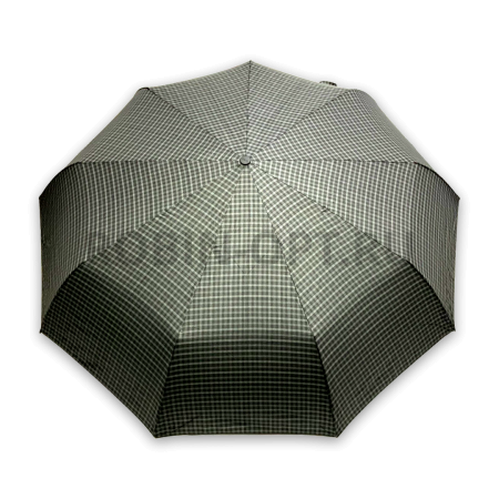 Зонт автомат мужской 3 сл., ROBIN 804, прямая длинная ручка , 27"(68см)Х9к, полиэстер, 118 см(диаметр), 578 г, 6 рассцветка, клетк фото детальное