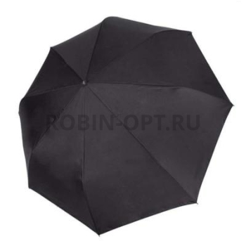 Зонт полный автомат мужской 3 сл., Три слона M8850, ручка крюк, 23"(58.5см)Х8к, полиэстер, (диаметр),  г, , черный фото анонса
