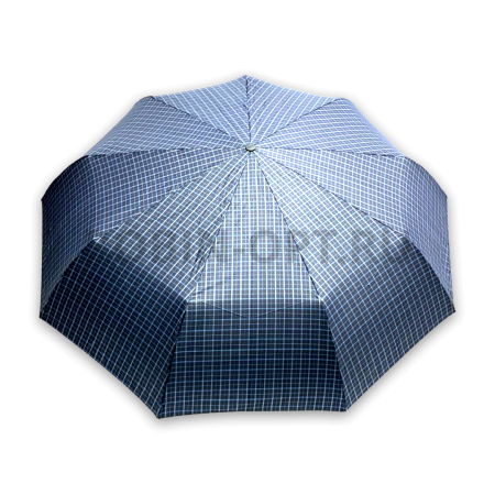 Зонт автомат мужской 3 сл., ROBIN 804, прямая длинная ручка , 27"(68см)Х9к, полиэстер, 118 см(диаметр), 578 г, 6 рассцветка, клетк фото детальное